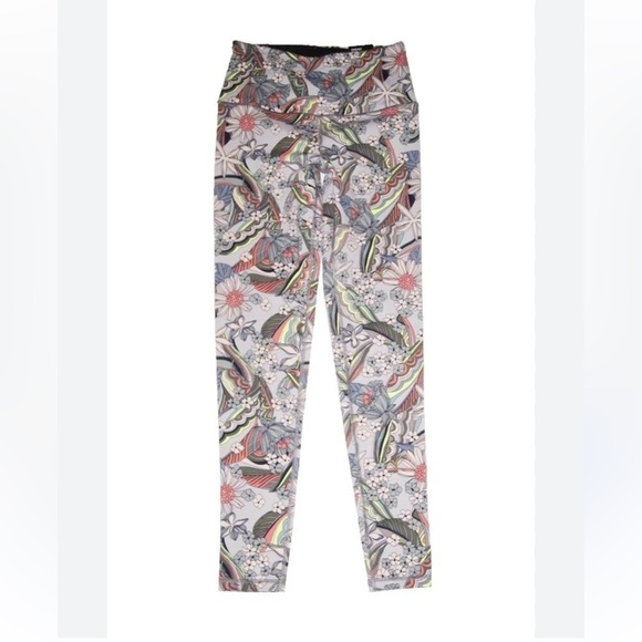 VSX Pants - Victorias Secret Sport VSX Knockout Tight Floral Pastel Print